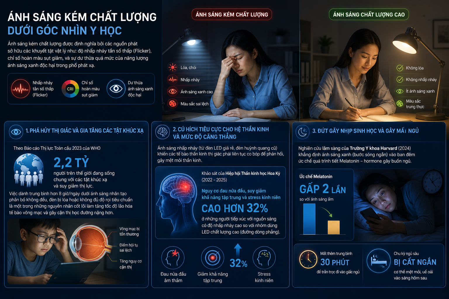 ÁNH SÁNG CHẤT LƯỢNG KIẾN TẠO KHÔNG GIAN SỐNG LÝ TƯỞNG 